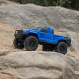 1/24 SCX24 Base Camp 4X4 RTR Brushed Rock Crawler (Battery & Charger Included), Blue