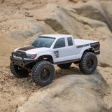 1/24 SCX24 Base Camp 4X4 RTR Brushed Rock Crawler (Battery & Charger Included), White