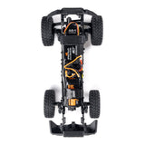 1/24 SCX24 Base Camp 4X4 RTR Brushed Rock Crawler (Battery & Charger Included), Pink