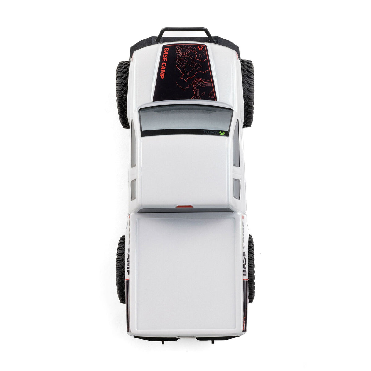 1/24 SCX24 Base Camp 4X4 RTR Brushed Rock Crawler (Battery & Charger Included), White