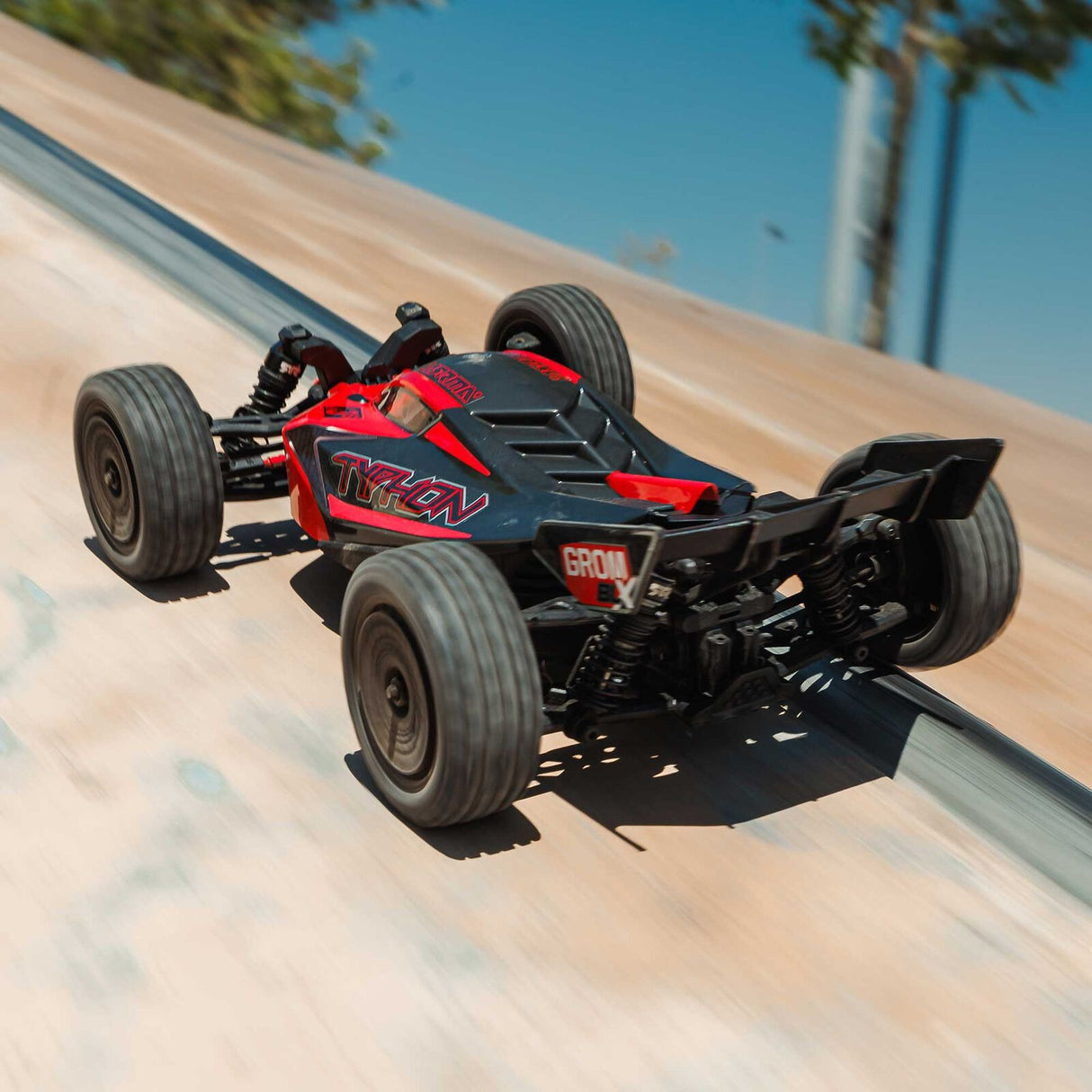 1/14 TYPHON GROM 223S DSC 4X4 RTR Brushless Buggy, Red (Battery & Charger Included)