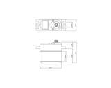 ProTek - Standard Digital "Super Speed" Metal Gear Servo