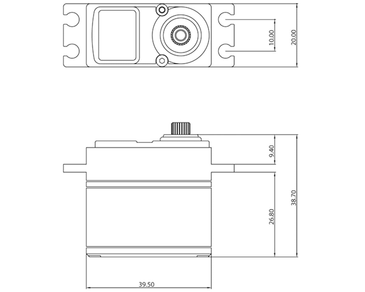 ProTek - Standard Digital "Super Speed" Metal Gear Servo (High Voltage)