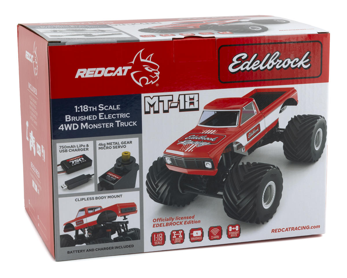 Redcat MT-18 1/18 4WD RTR Micro Monster Truck