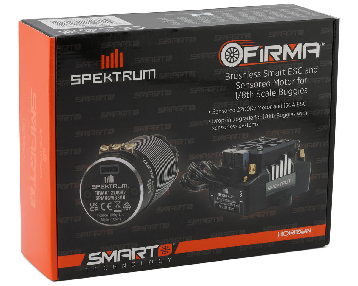 Spektrum - RC Firma 130 Amp Brushless Smart ESC & Motor Combo (2200kV)