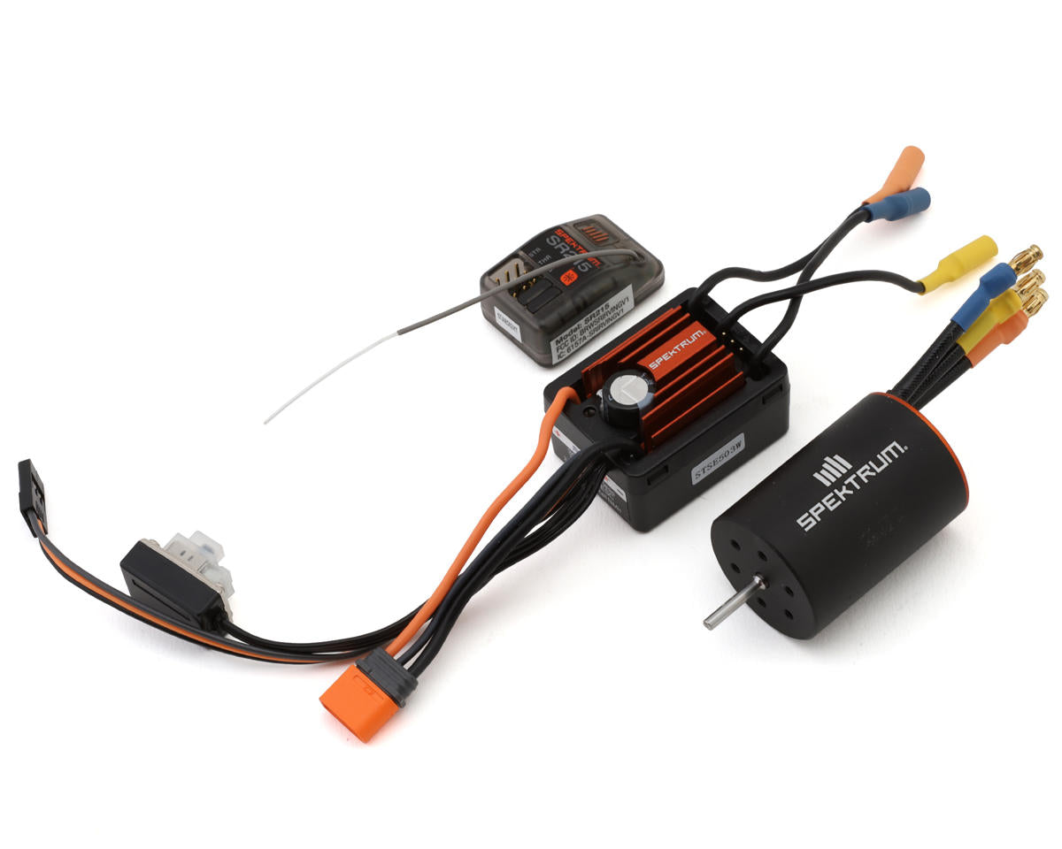 Spektrum  - RC Firma Losi® NASCAR Brushless Motor/ESC/Receiver Combo (4500Kv)
