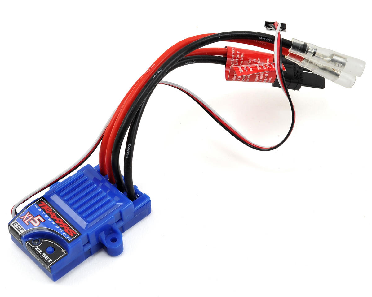 Traxxas - XL-5 Waterproof ESC w/Low Voltage Detection