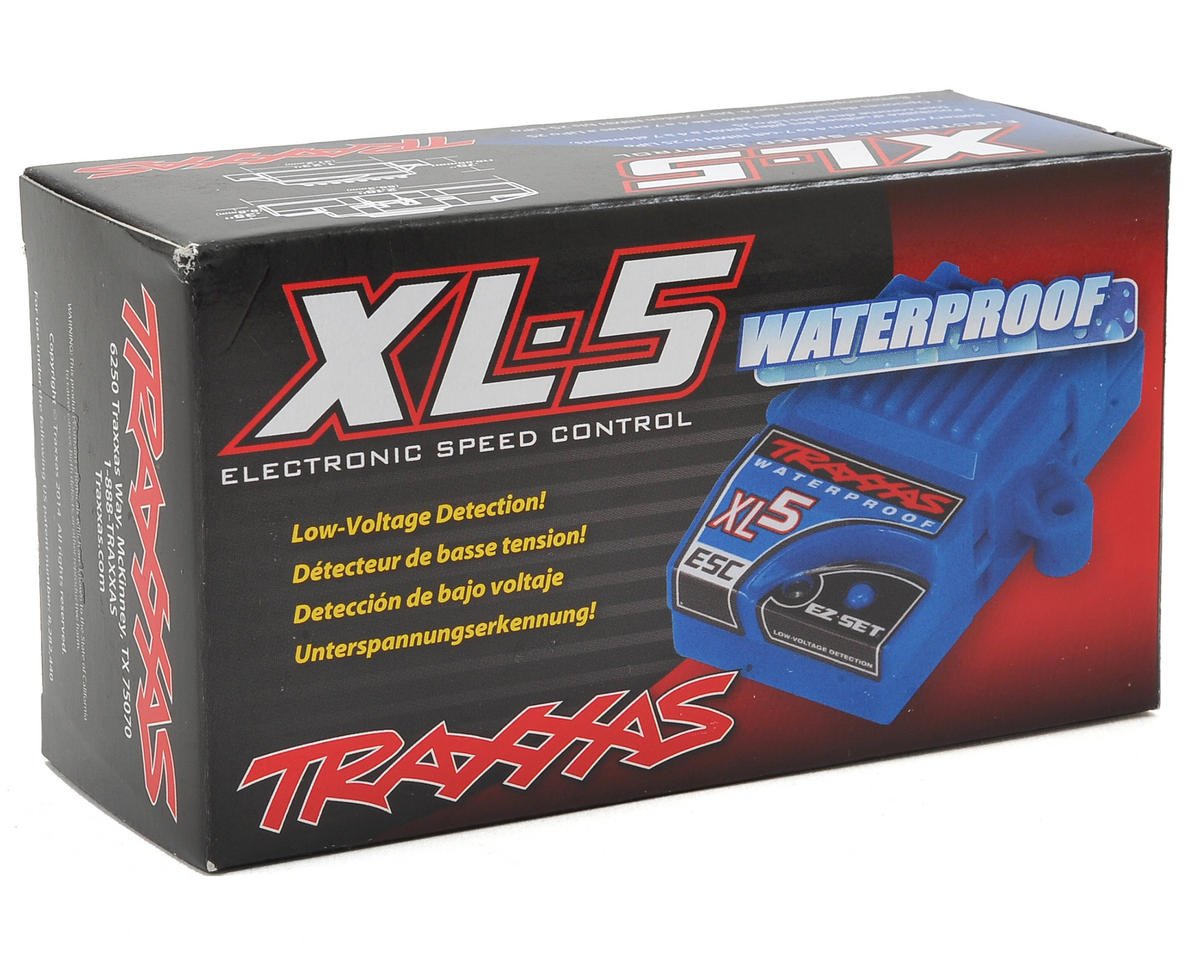 Traxxas - XL-5 Waterproof ESC w/Low Voltage Detection