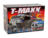 Traxxas T-Maxx 3.3 4WD RTR Nitro Monster Truck (Blue) w/TQi, TSM, Telemetry, Battery & DC Charger