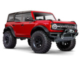 Traxxas - TRX-4 1/10 Trail Crawler Truck w/2021 Ford Bronco Body (Red) & TQi 2.4GHz Radio