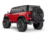 Traxxas - TRX-4 1/10 Trail Crawler Truck w/2021 Ford Bronco Body (Red) & TQi 2.4GHz Radio