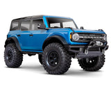 Traxxas - TRX-4 1/10 Trail Crawler Truck w/2021 Ford Bronco Body (Velocity Blue) & TQi 2.4GHz Radio
